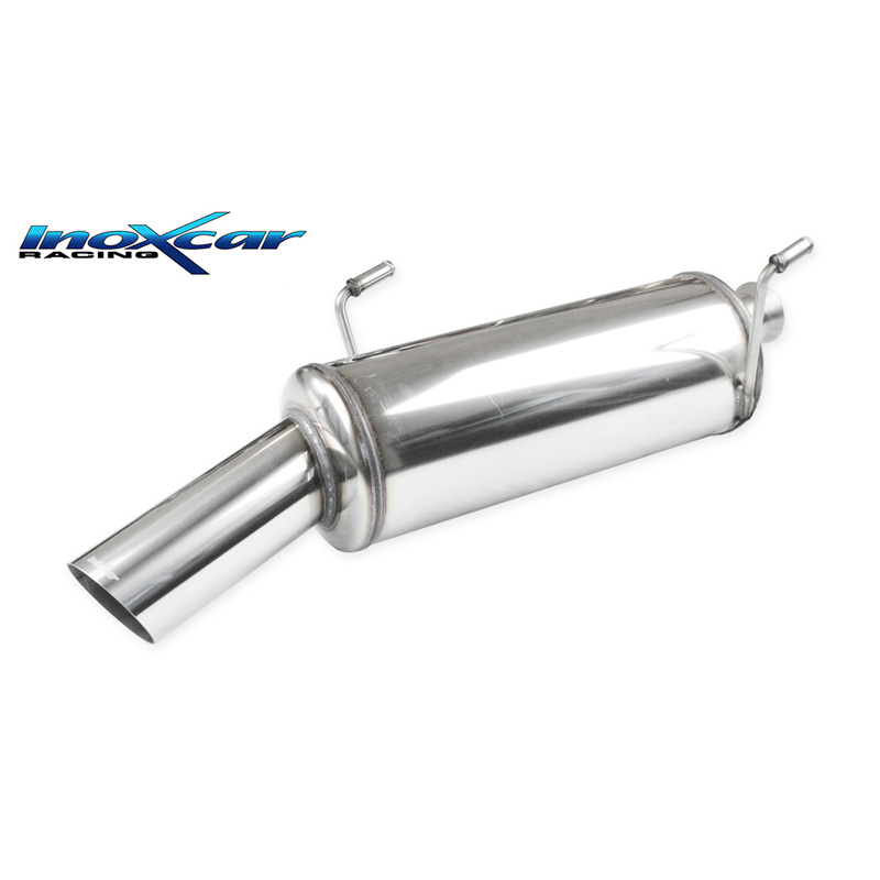 100% RVS Sportuitlaat  Peugeot 206 CC 1.6 (109pk) 2000- 90mm Racing