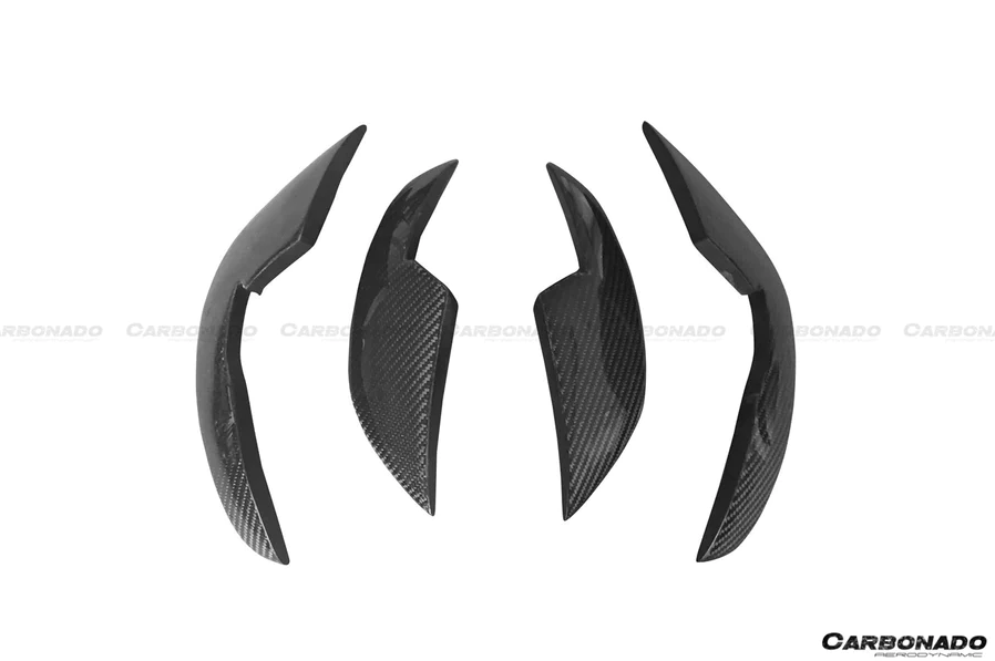 Canards Audi RS6 Avant BS-stijl Carbon Darwin Pro
