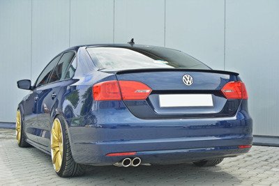 Achterklep spoiler VW Jetta 6 Glans Zwart Maxton