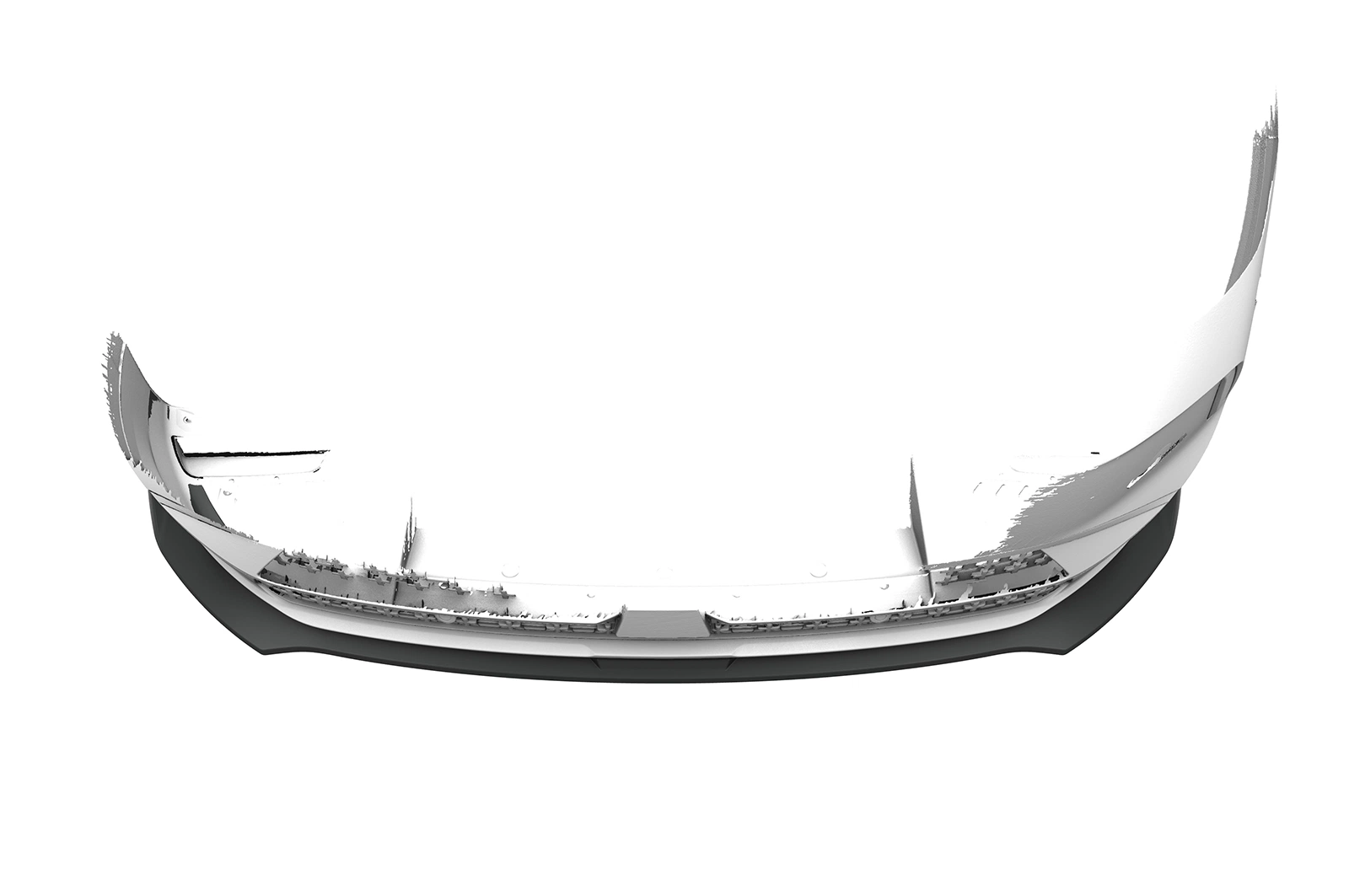 Voorspoiler Opel Grandland (2e generatie) – CSR Automotive Bekerspoilerlip Glanzend Zwart
