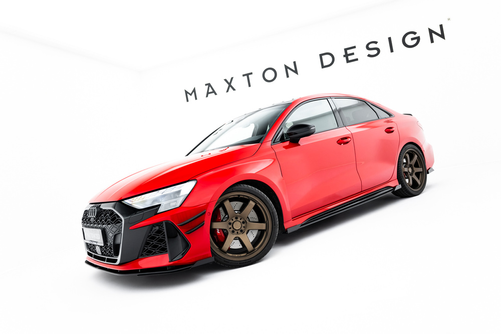Street Pro Zijskirts + Flaps Audi RS3 Sedan 8Y Facelift