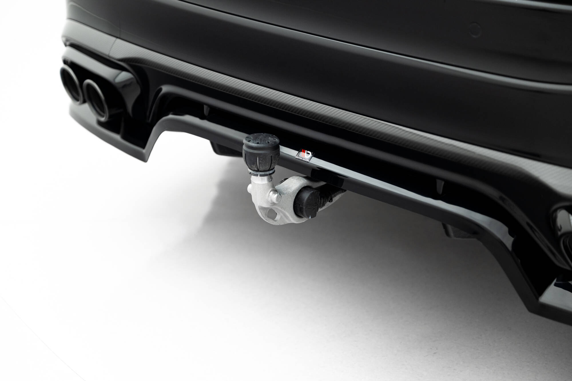 Achter Diffuser Mercedes-AMG GLC 43 X254 Maxton Glanzend zwart