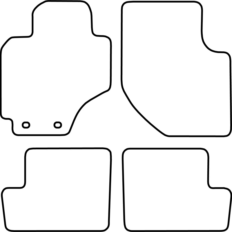Automatten  Toyota RAV4 2000-2003