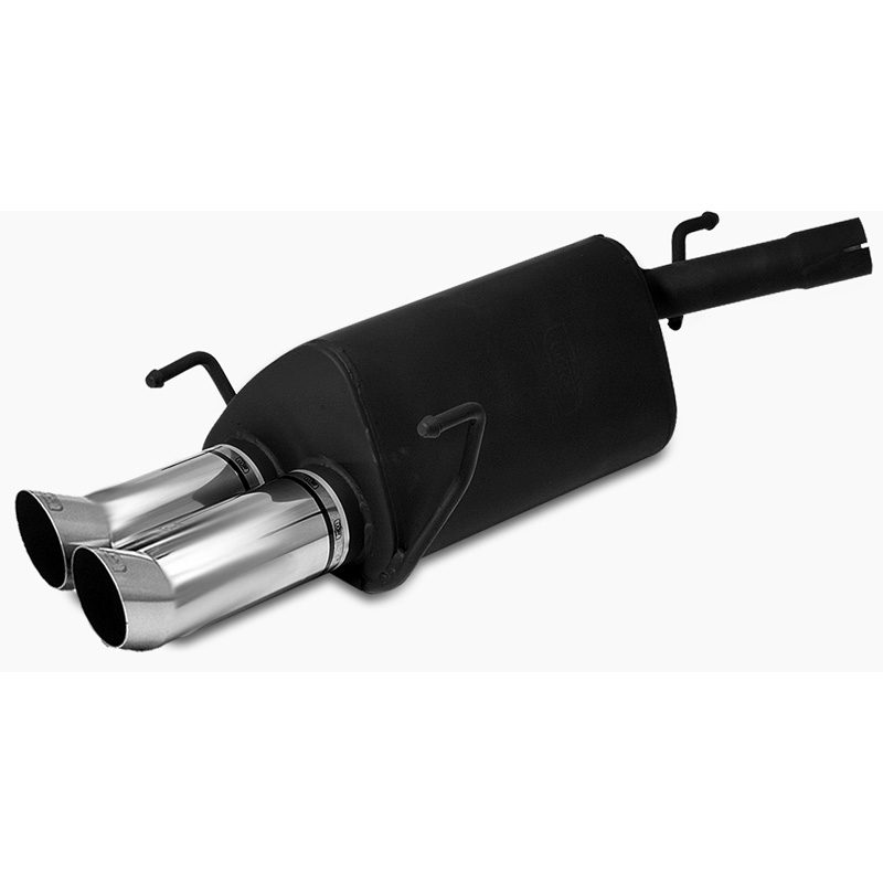 Sportuitlaat  Opel Corsa C HB 1.0i 12V 44kW/1.2i 16V 59kW/1.4i 16V 66kW/1.3 CDTi 51kW/1.7 Di 48/55kW/1.7 CDTi 74kW/1.8i GSi 92kW 2001-2006 2x 80mm DTM