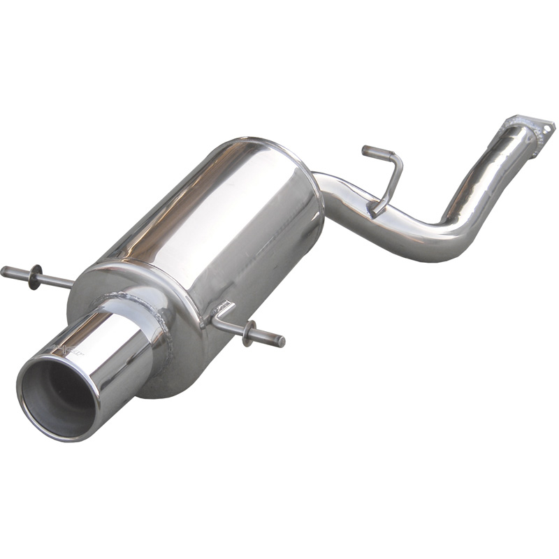 100% RVS Sportuitlaat  Subaru Impreza 4WD 2.0 WRX 2001- 120mm Mega