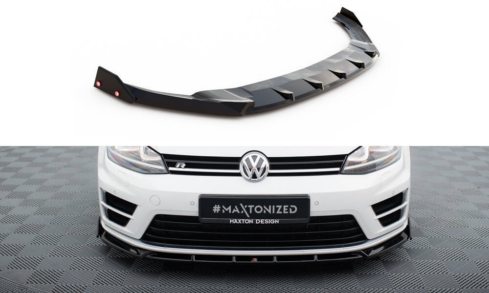 voorspoiler V.5 + Flaps Volkswagen Golf R MK7