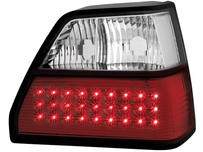 Luces traseras VW Golf II LED rojo/blanco cristal