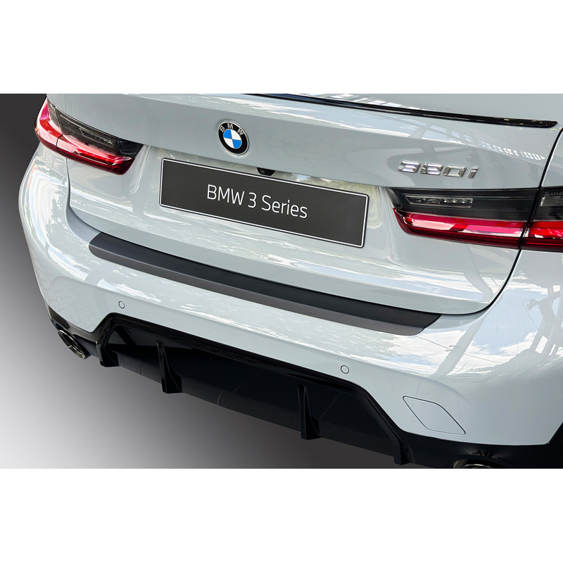 RGM ABS Achterbumper beschermlijst  BMW 3-Serie G20 Sedan 'M-Sport' Facelift 2023- Zwart