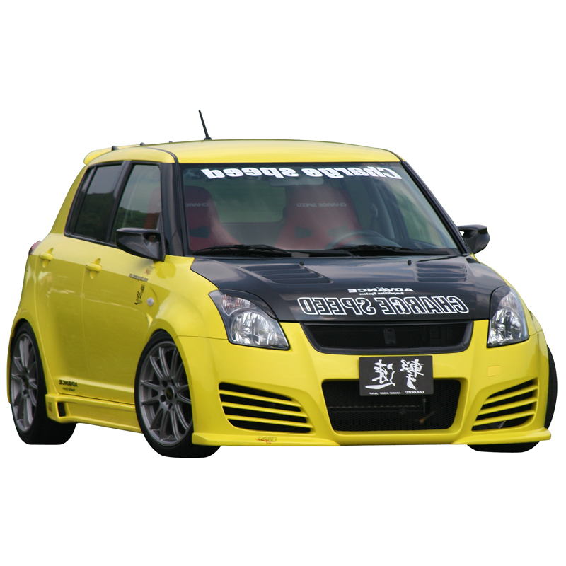 Chargespeed Voorbumper  Suzuki Swift II 2005- 'Type 1' (FRP)