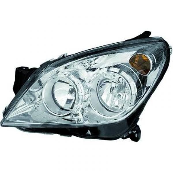 Koplamp rechts ASTRA H 04-09 HELLA H7+H1