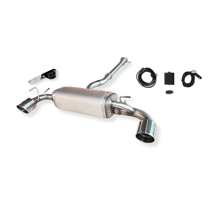 Ulter Sport Dubbele RVS Sportuitlaat  Toyota GR Yaris Mk2 2024- 206kW 2x115mm