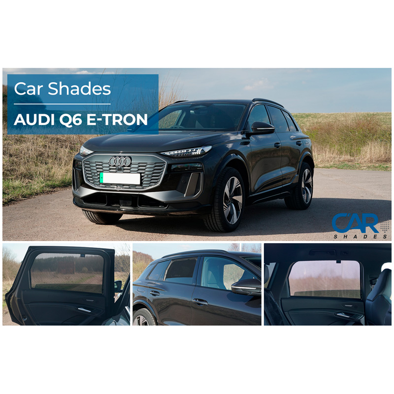 Set Car Shades (achterportieren)  Audi Q6 E-Tron (GFB) 2024- (2-delig)