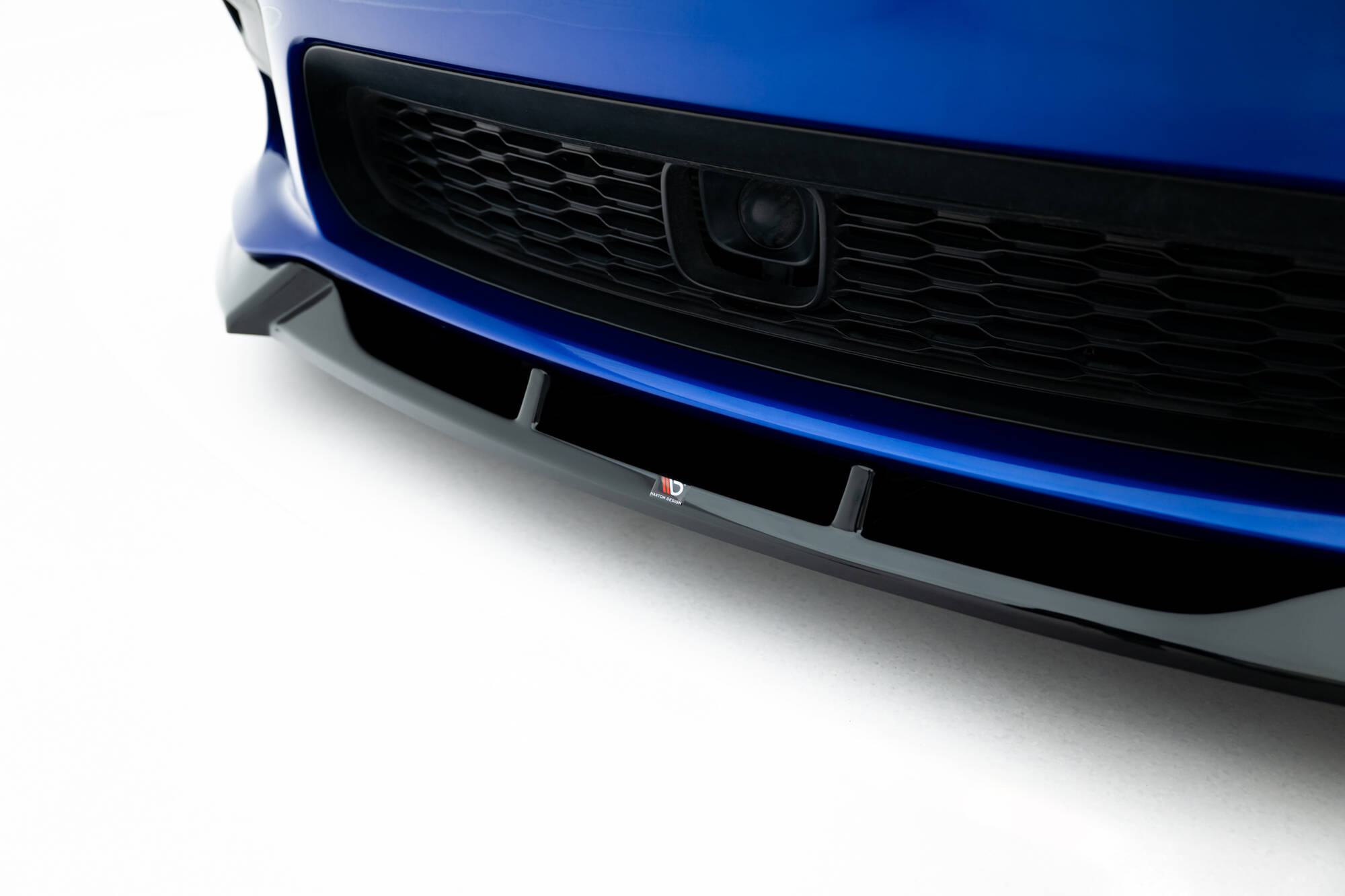 Street Pro Voorspoiler Dodge Charger RT Scat Pack Widebody MK3 Facelift Maxton Glanzend zwart