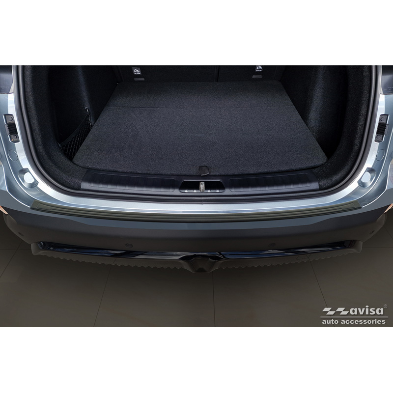 Matzwart RVS Achterbumperprotector  BAIC Beijing 5 (X55) II 2023-