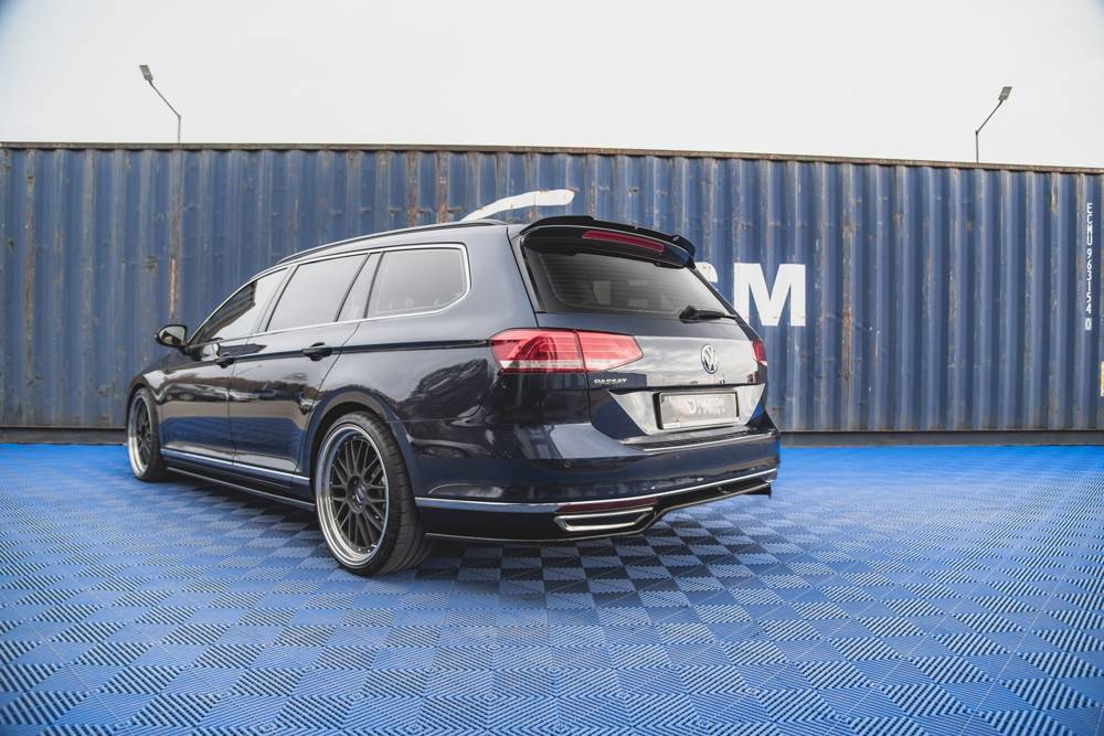 Diffuser V.1 VW Passat B8 Glans Zwart