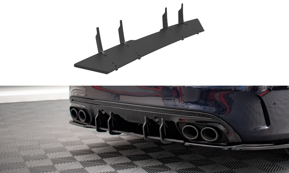 Diffuser Street Pro Mercedes C43 AMG W205 Facelift Maxton