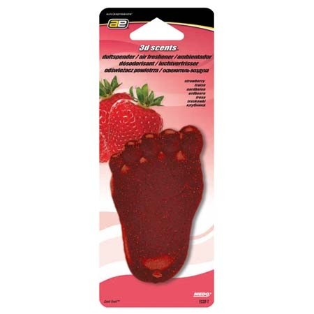 Luchtverfrisser cool foot 'Aardbei'