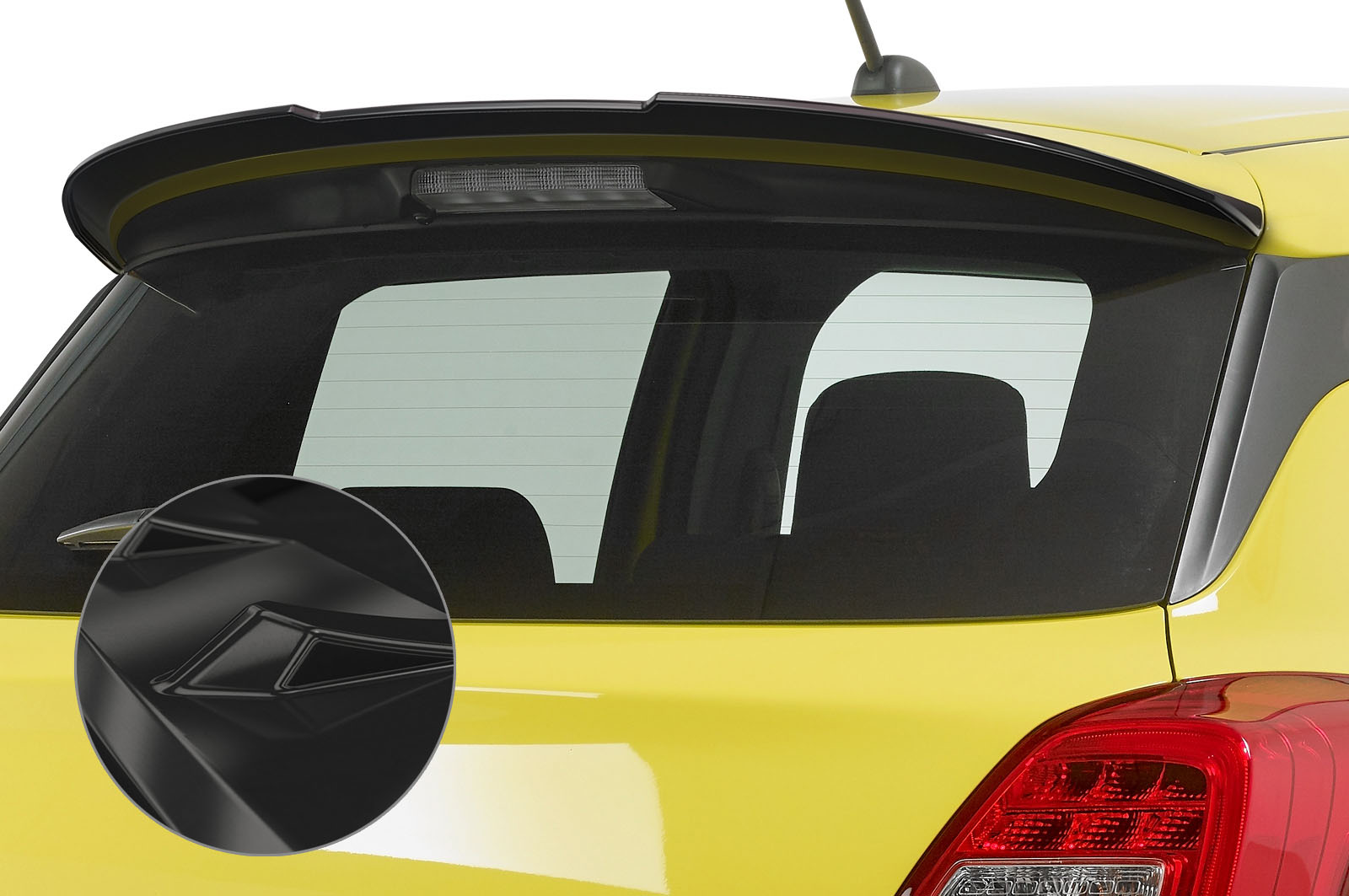 Achterspoiler Suzuki Swift 6 (RZ/AZ) Sport (2018–) Glans Zwart – CSR Automotive
