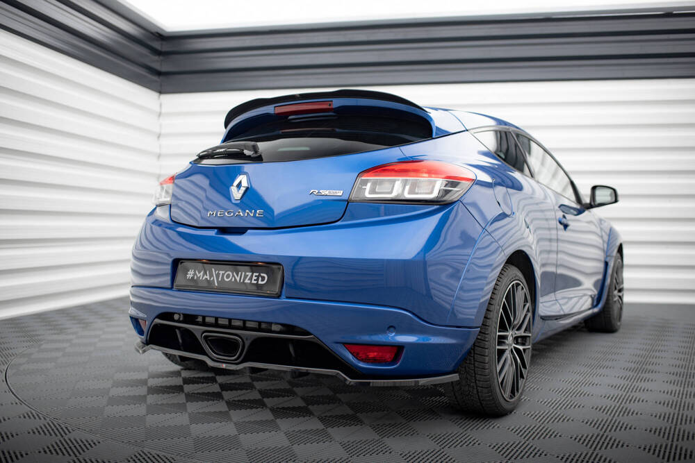 Diffuser Renault Megane RS Mk3 Maxton Glans Zwart