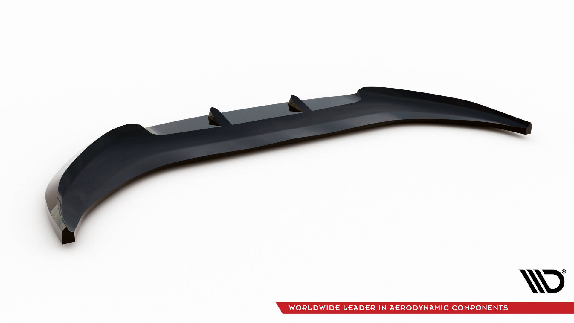 Voorspoiler Ford Transit Connect MK3 Maxton Glanzend zwart