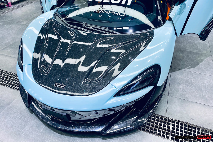 McLaren 600lt 2018-2021 540c/570c/570gt 2015-2021 BKSS Style Carbon Fiber Motorkap