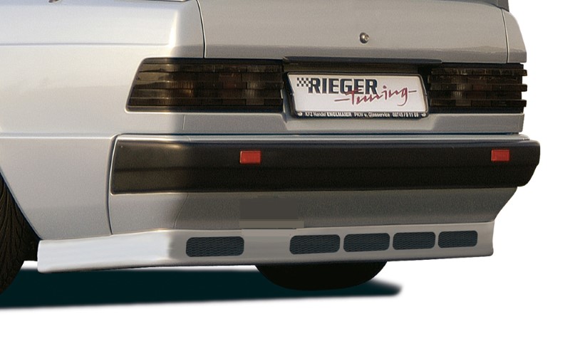 Achteraanzet met alu gaas Mercedes W201 Rieger