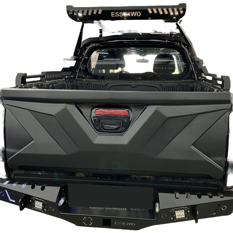 Achterklepcover  Mitsubishi L200 Triton 4 2010-2014 - Matzwart