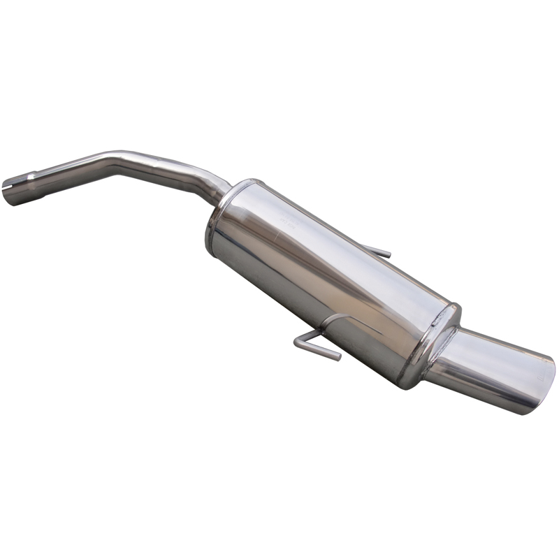 100% RVS Sportuitlaat  Alfa Romeo 156 2.5 V6 1997- 120x80mm