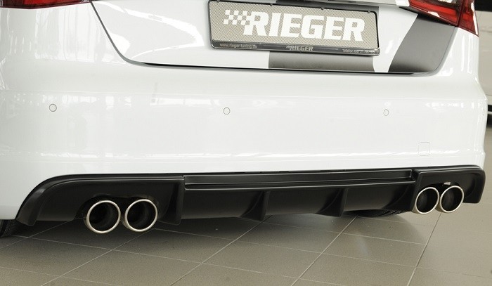 Achteraanzet Rieger Audi A3 8V Sportback 12-16 ABS