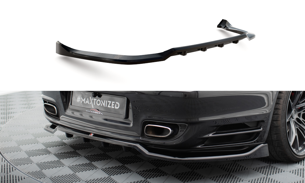 Diffuser Porsche 911 Turbo 997 Maxton Glans Zwart