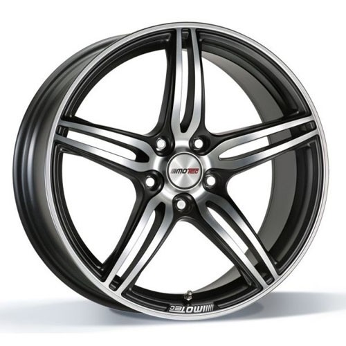 Motec Penta (MCT4) 9x20 5x120 ET15 flat black metallic polished