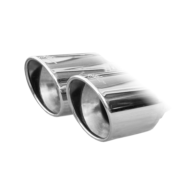 Sportuitlaat Audi A3 8P 2.0 FSi 150pk 03- 2x80mm X-Race
