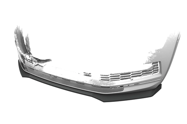 Voorspoiler Skoda Kodiaq glans zwart