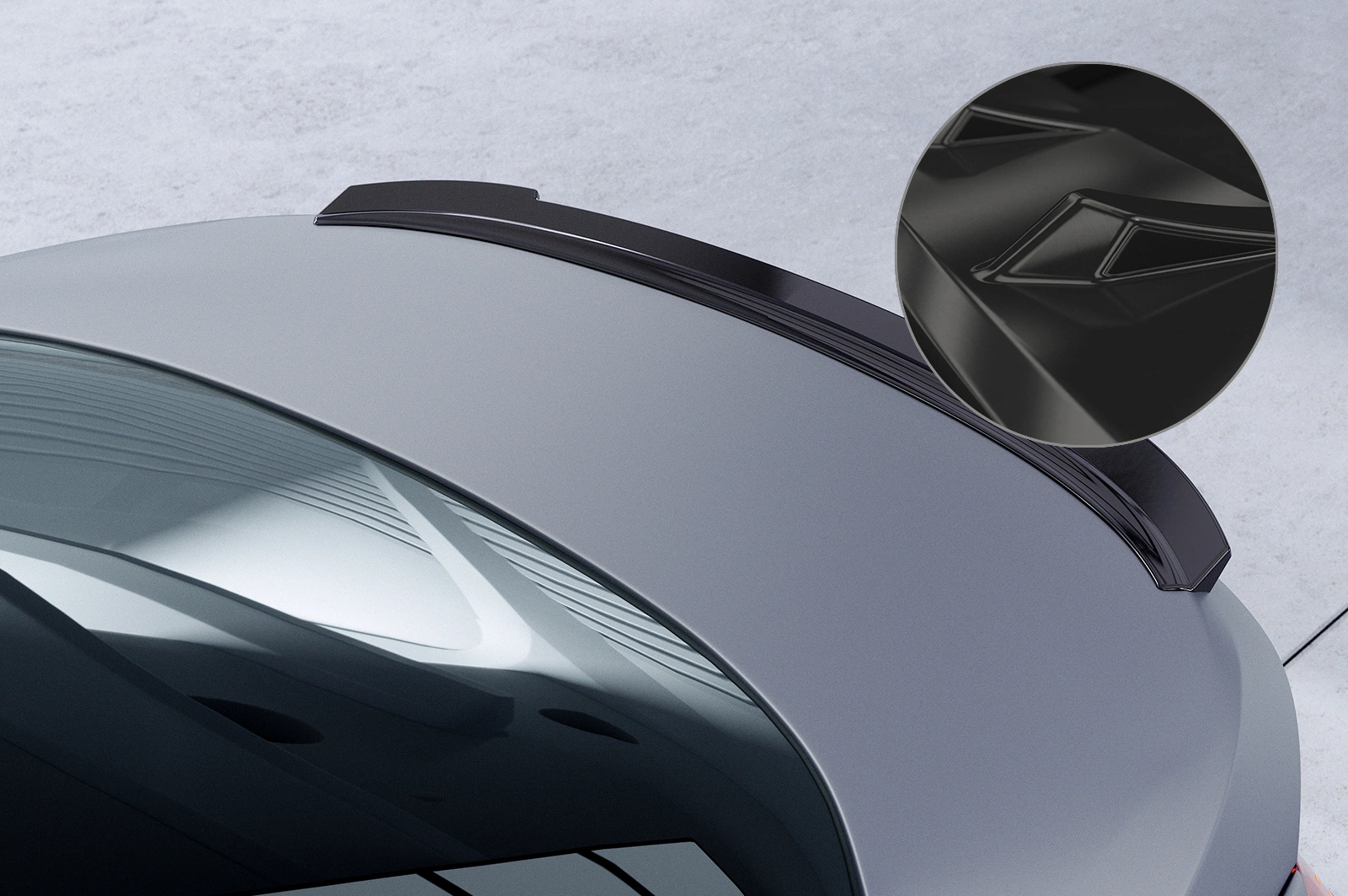 Achterspoiler BMW 6‑Serie E63/E64 glans zwart 2003–2010