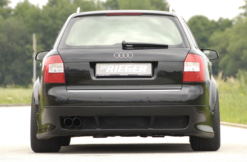 Achteraanzet Audi A4 8E Sedan Rieger