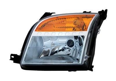 koplamp, Hella, H4, elektr verstelb, incl stelmotortje, links Fo