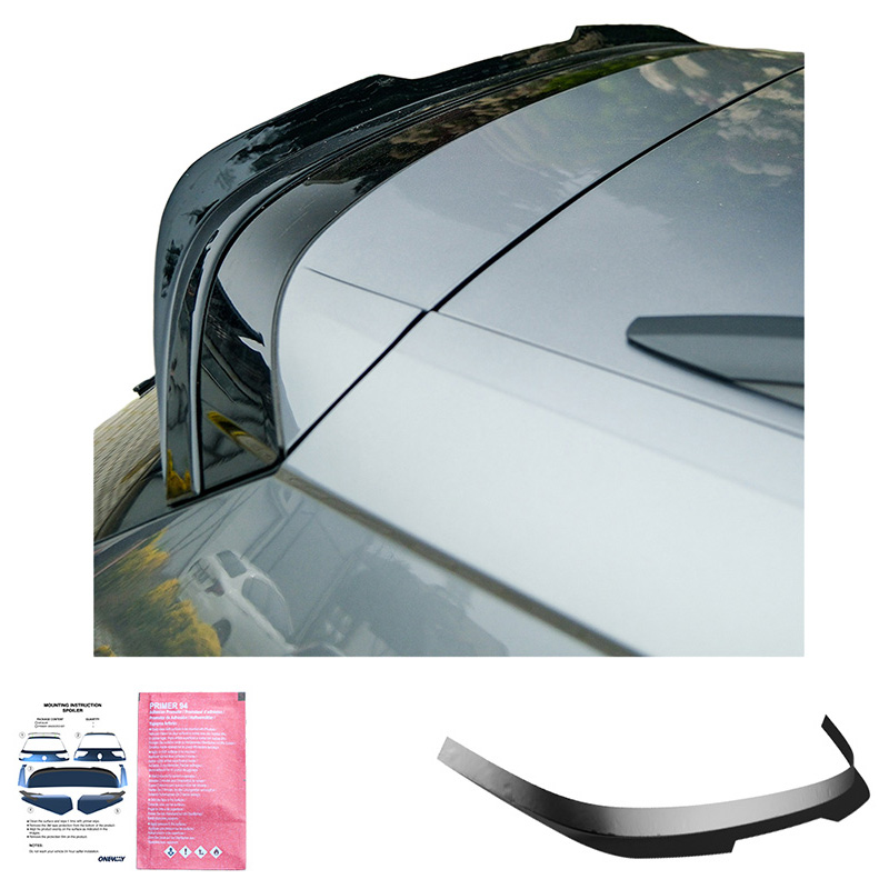 Oneway Dakspoiler (Cap)  Skoda Kodiaq I (NS7) Facelift 2021-2024 incl. Sportline/RS - Glanzend zwart