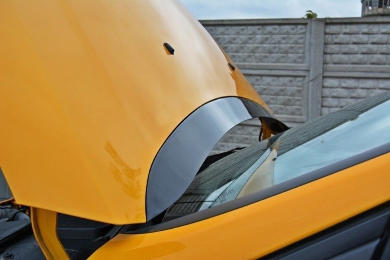 Motorkap Extentie Ford Focus Mk3 / Mk3 FL / ST / RS Glanzend Zwart