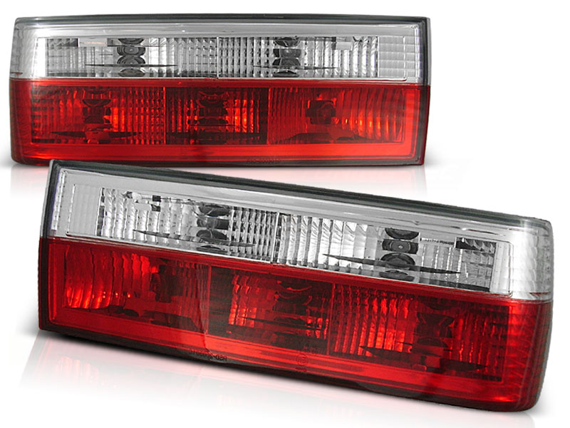 Luces traseras BMW E30 83-87 claro rojo/blanco