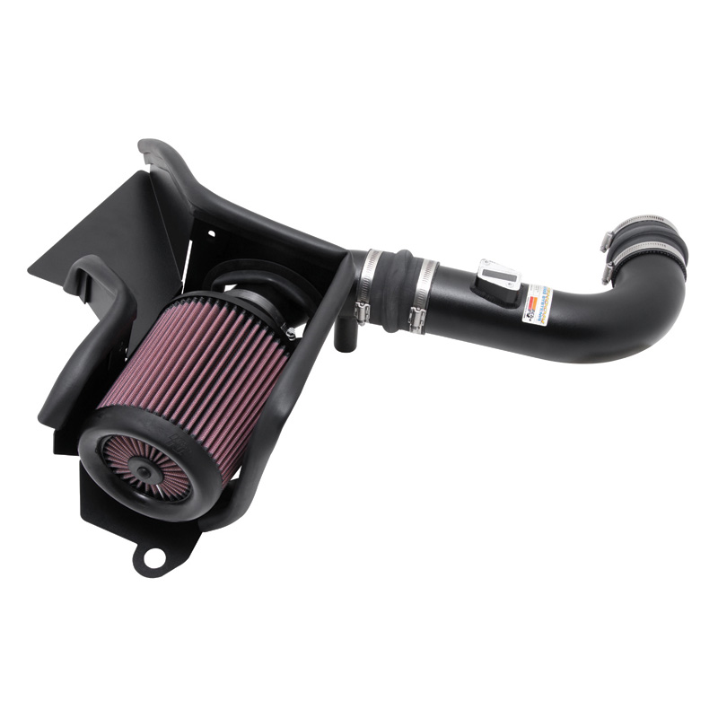 K&N Typhoon Kit  Audi A3 & Volkswagen CC/Eos/GTI/Jetta Gli/Passat/Tiguan (USA) 2.0L L4 2008-2017 - Zwart Textuur (69-9504TTK)