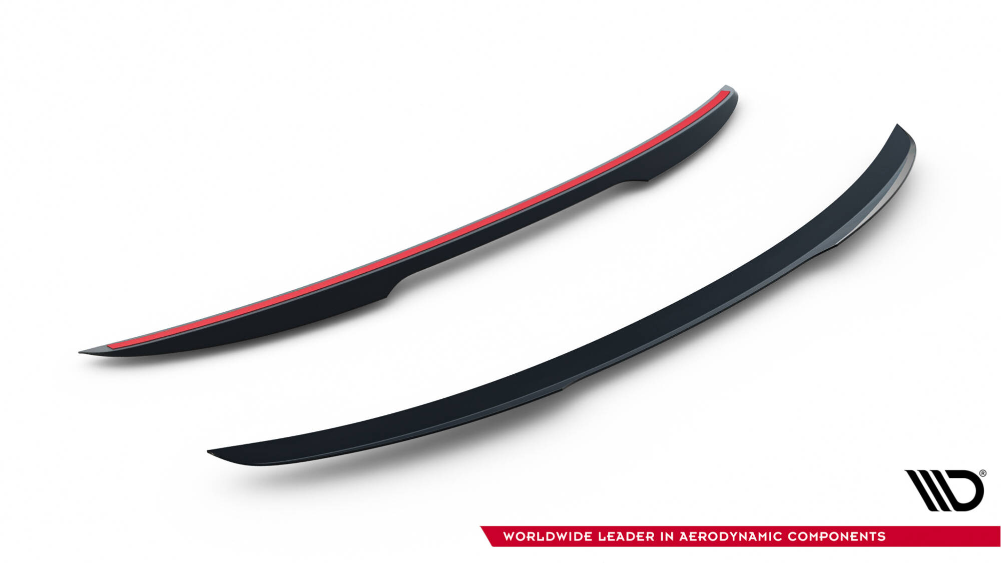 Spoiler Cap Porsche 911 Turbo S Sport Package 992 Maxton Glanzend zwart