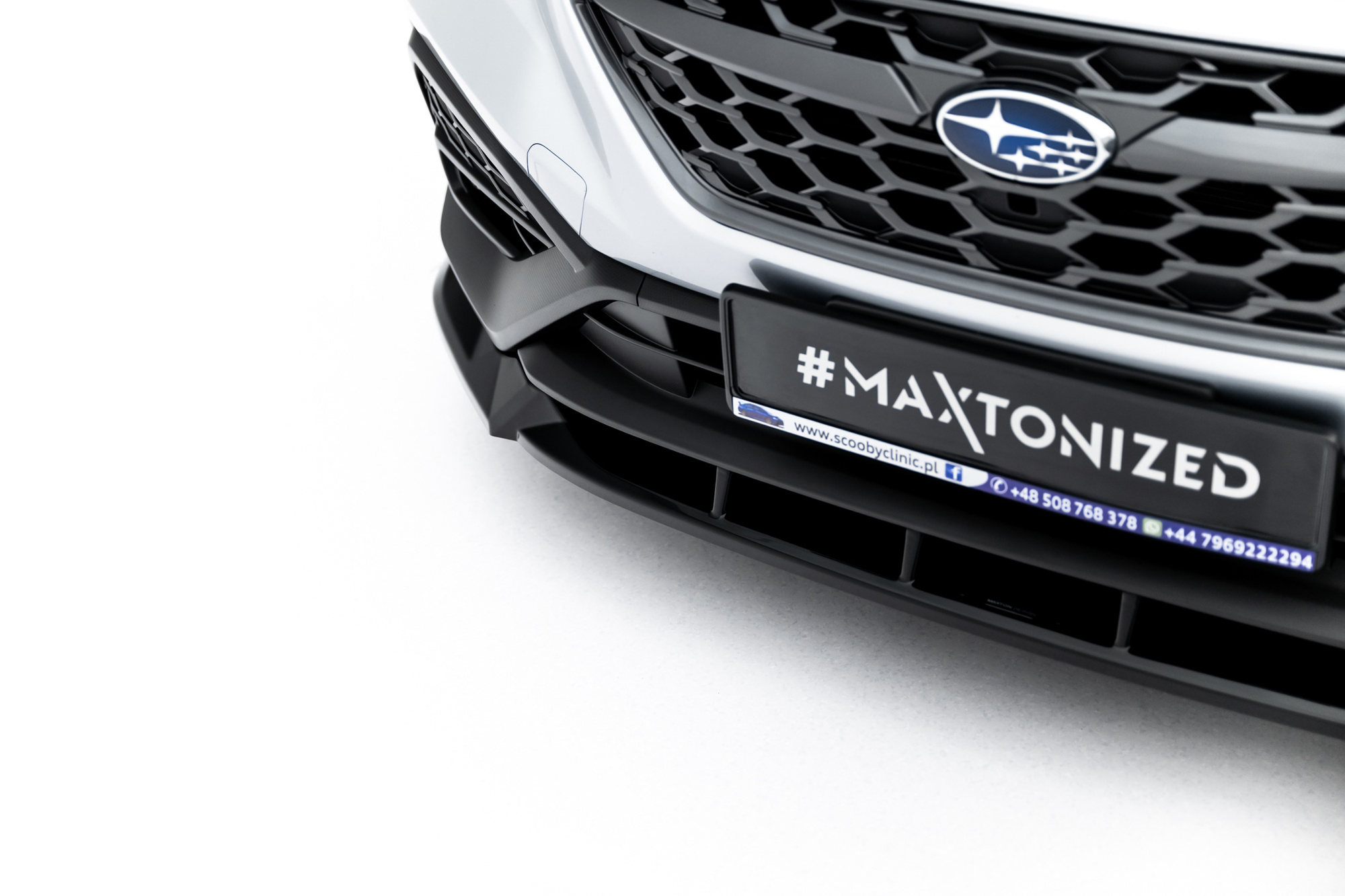 Voorspoiler Subaru WRX STI Mk2 V.1 2021 – Maxton Design