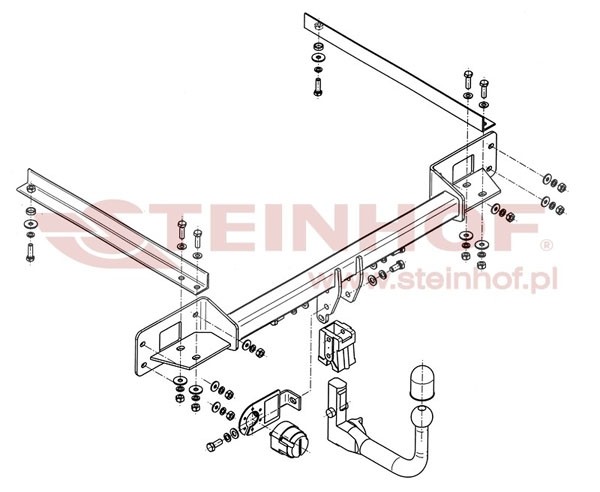Trekhaak Fiat Linea 4D 2007-....