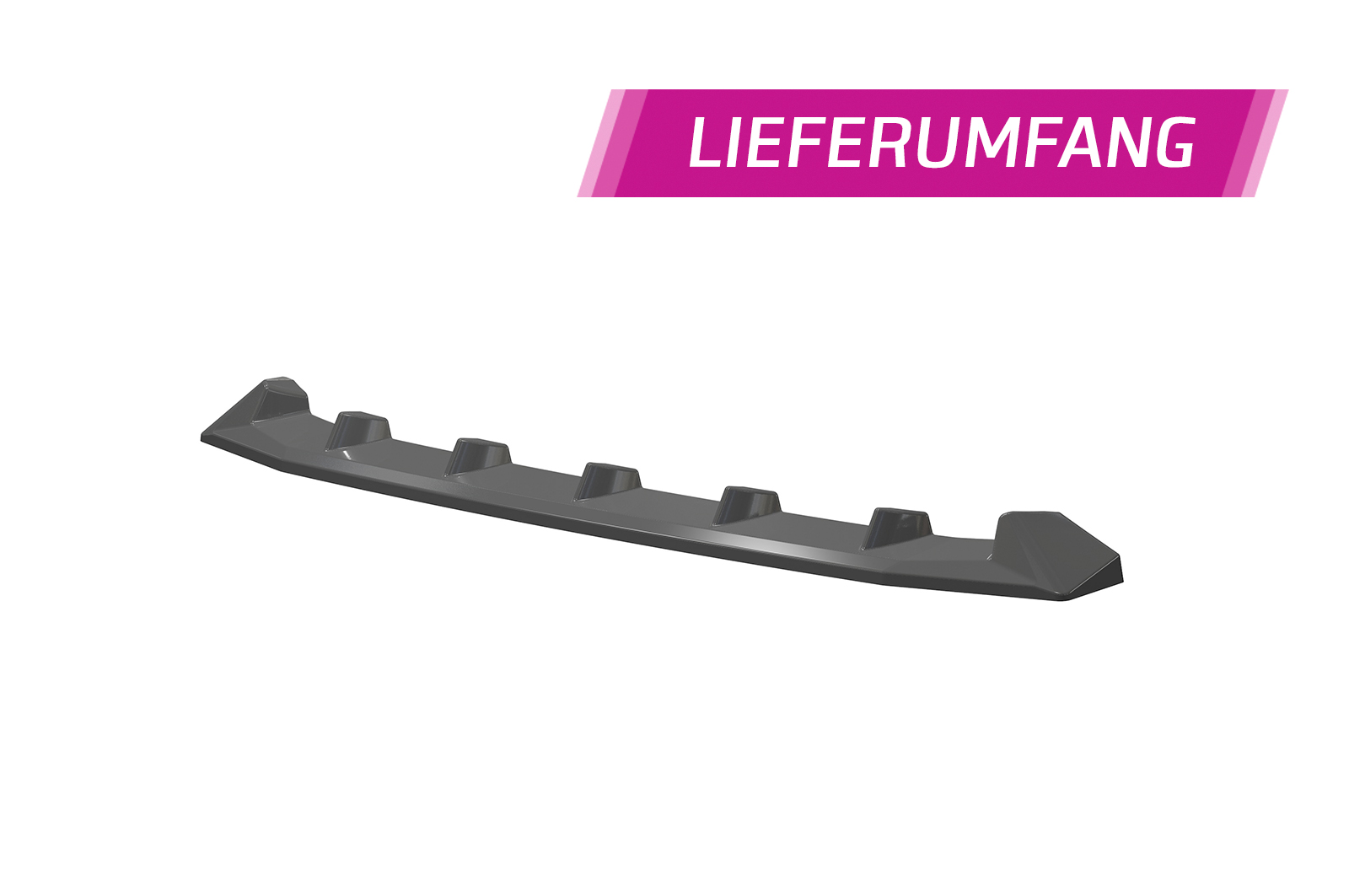 Voorspoiler BMW X3M F97 FL CSR Glans Zwart