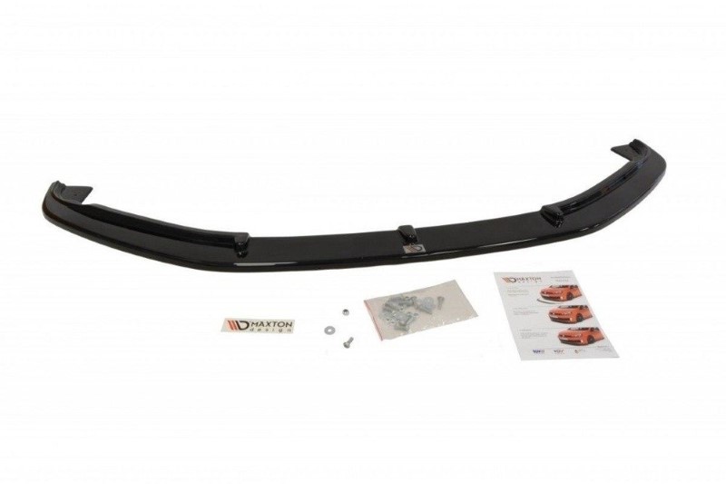 Voorspoiler Jaguar XF XF X250 (FACELIFT) Glanzend Zwart