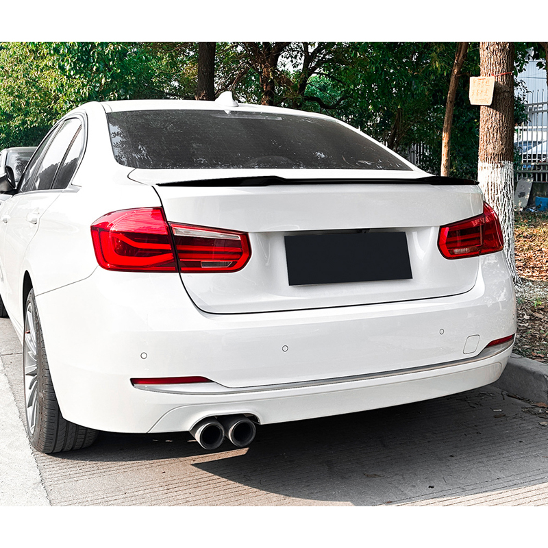 Achterspoiler  BMW 3-Serie F30 Sedan 2012-2019 (ABS Glanzend zwart)