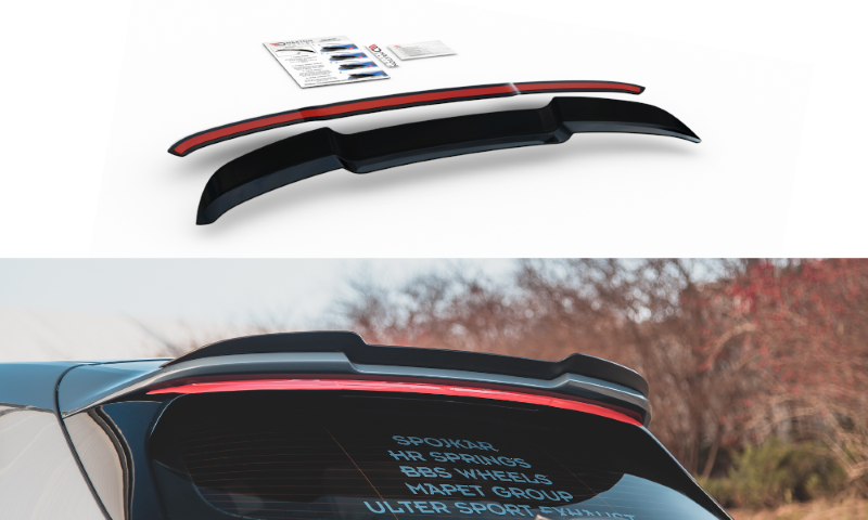 Achter Spoiler Cap BMW 1 Serie F40 M135i Glans Zwart Maxton