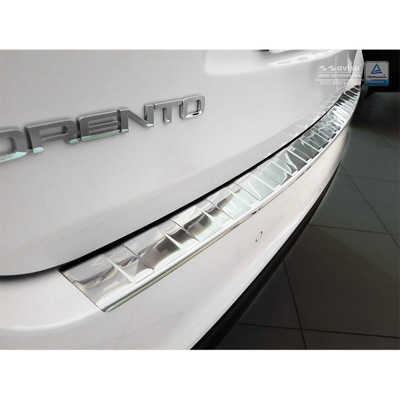 RVS Achterbumperprotector  Kia Sorento III Facelift 2017-2020 'Ribs'