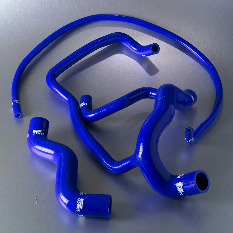 Samco Slangen Kit  Ford Escort MK4 XR3i Mfi 1984-1990 - 3-delig - Koeling - Blauw