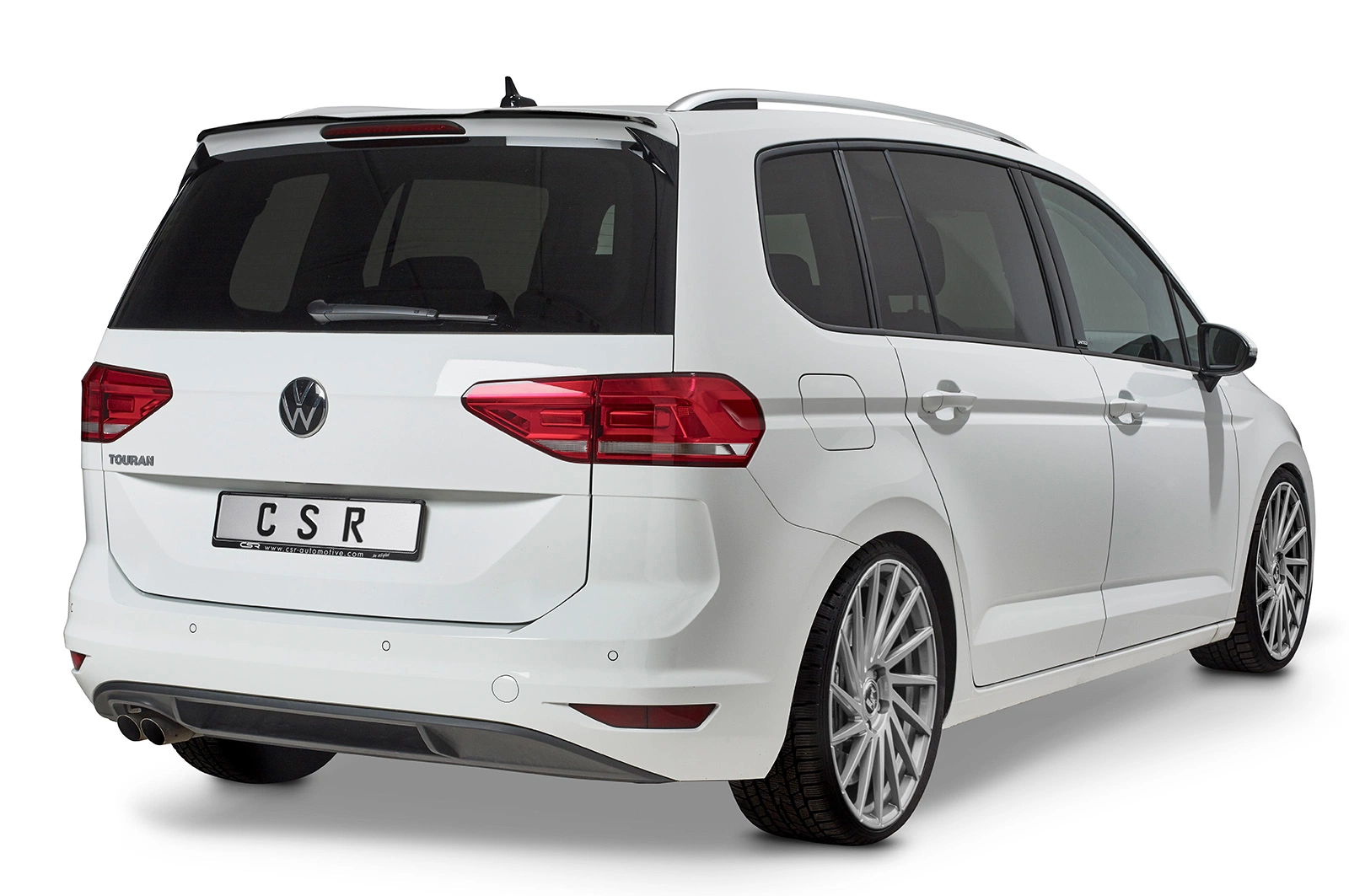 Achterspoiler VW Touran 2 (Typ 5T) Glans Zwart van CSR Automotive (05/2015-)